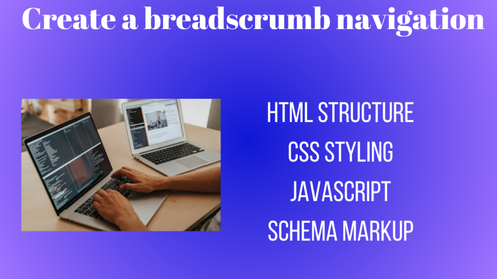 how to create a breadcrumb navigation